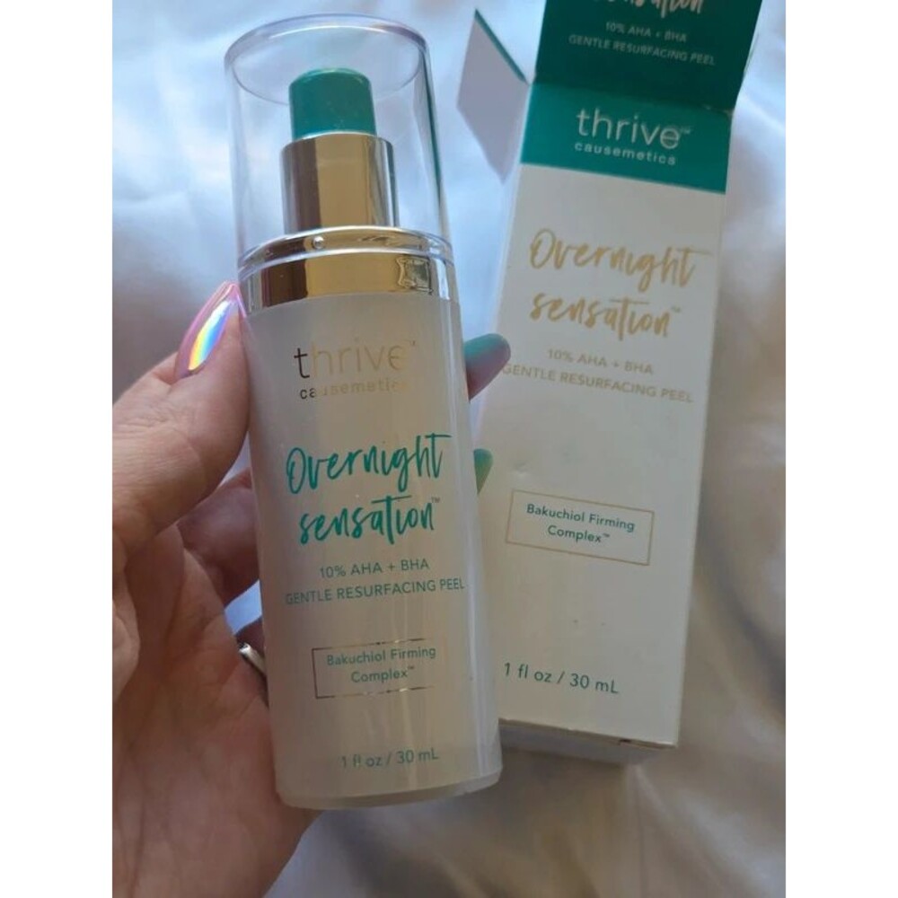 Thrive Overnight Sensation 10% Aha & Bha Gentle Resurfacing Peel - Picture 2 of 13